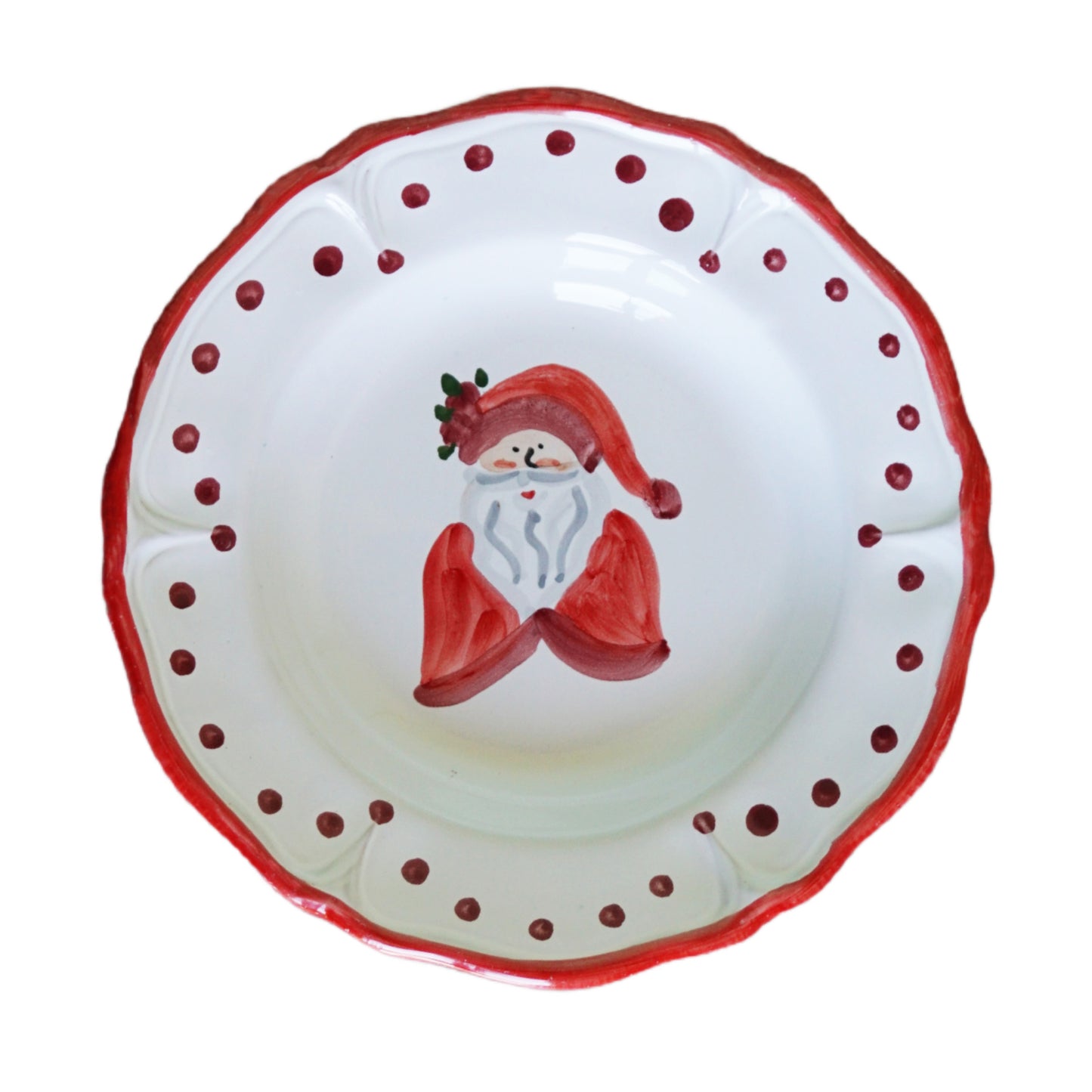 Babbo Natale (Santa Claus) Dinner Plate