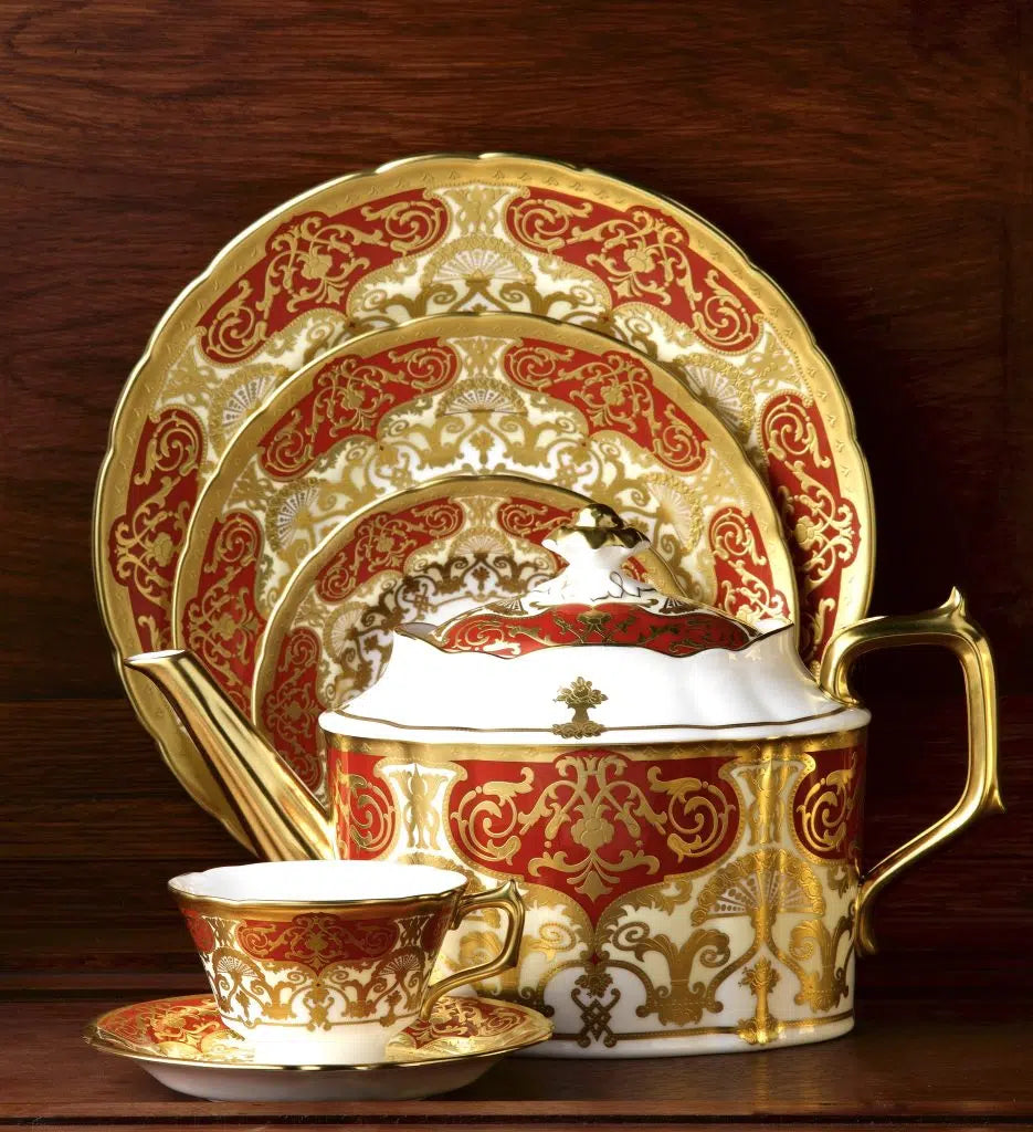 Heritage Red & Cream - Tea Cup & Saucer