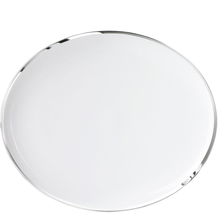 Treasure Platinum Oval Platter, Coupe