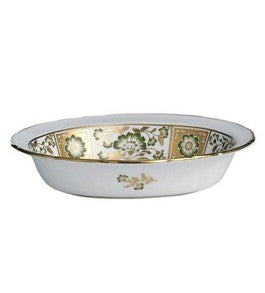 Derby Panel Green - Open Vegetable Bowl