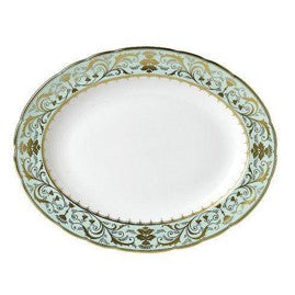 Darley Abbey Mint Green - Oval Platter