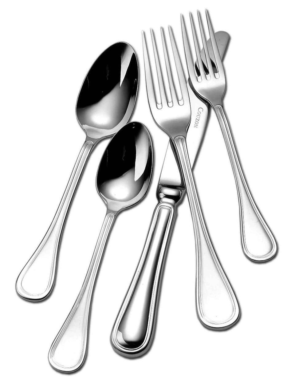 Lyrique Silver Plate - 5 Piece Place Setting
