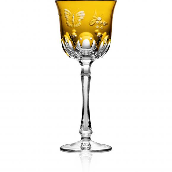 Springtime Red Wine Glass