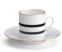 TEATRO - BLACK WITH GOLD DRINKWARE