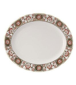 Derby Panel Red - Oval Platters