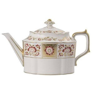 Derby Panel Red - Teapot