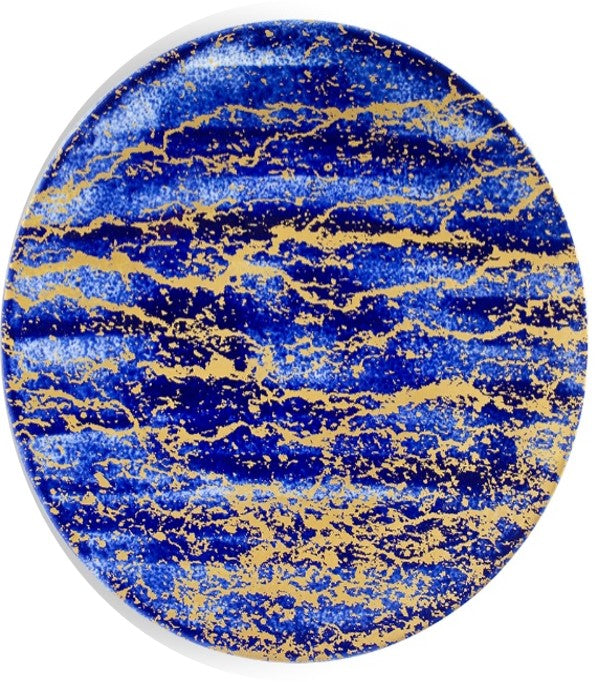 MAGMA - COBALT & GOLD DINNERWARE