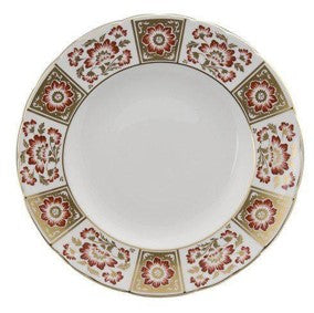 Derby Panel Red - Dinner Plate