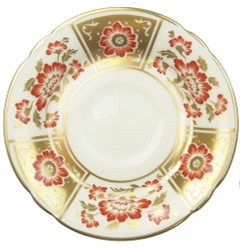 DERBY PANEL RED DRINKWARE