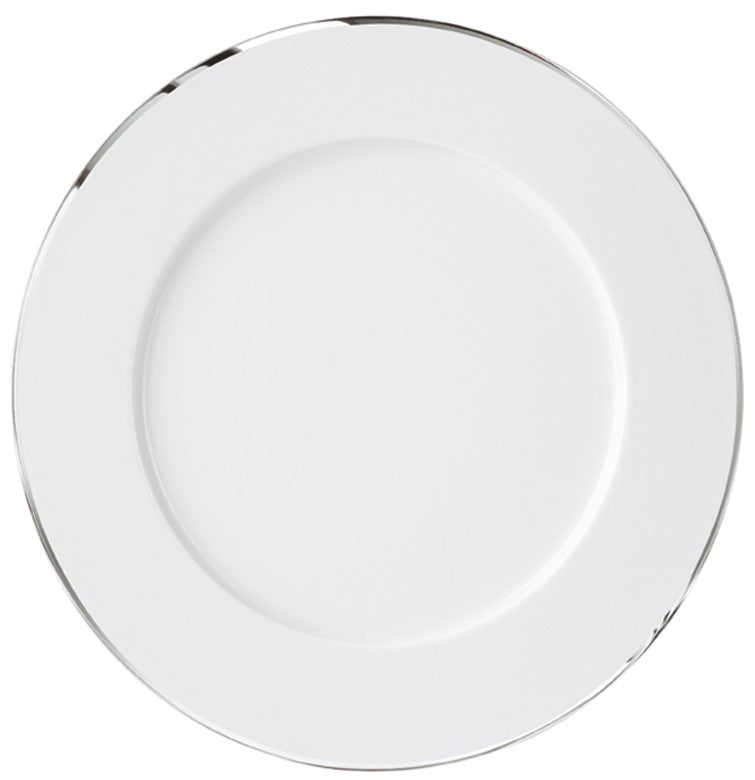 Treasure Platinum Dinner Plate, Cylindrical