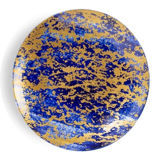 MAGMA - COBALT & GOLD DINNERWARE
