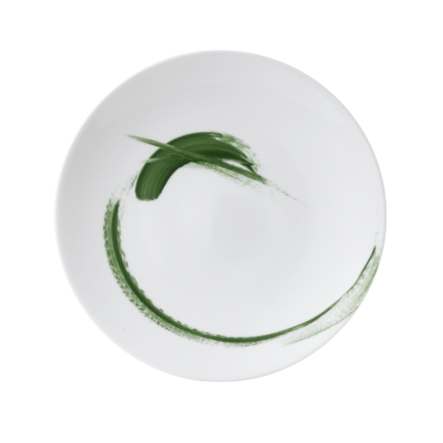 BRUSHSTROKE GREEN DINNERWARE