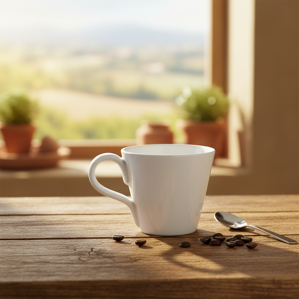 Pisa - Mug, White