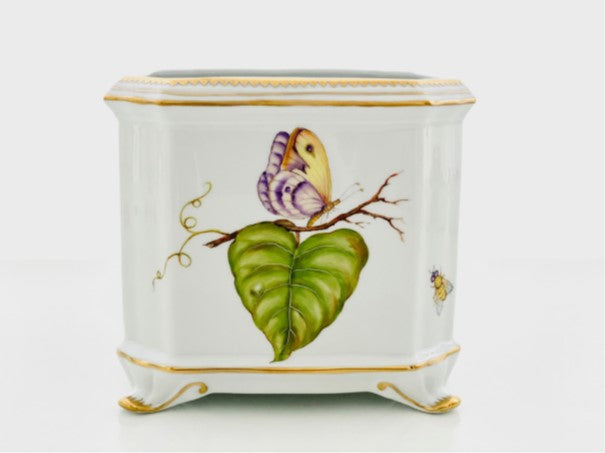 Hand Painted Square Cachepots