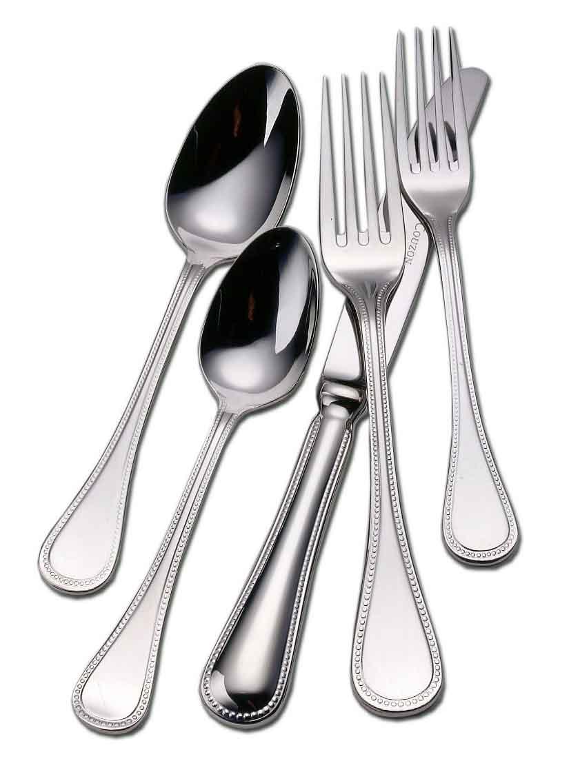 Le Perle Silver Plate - 5 Piece Place Setting