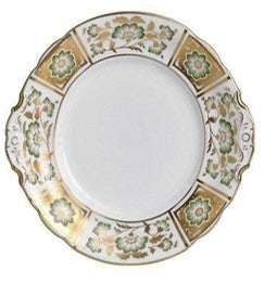 Derby Panel Green - Cake Plate