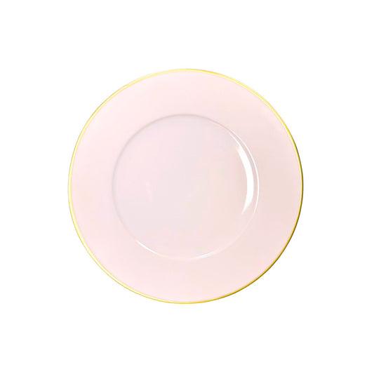 pastel pink plate