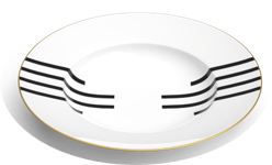 Teatro - Black With Gold Dinnerware