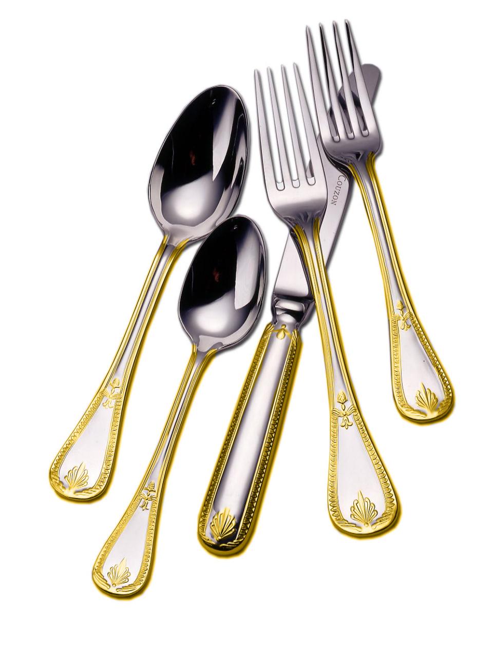 Consul Gold Accent - 5 Piece Place Setting