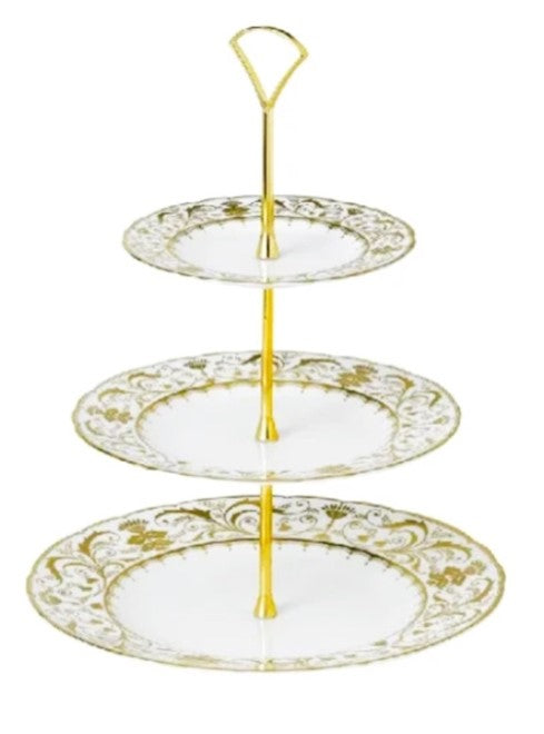Darley Abbey White - 3 Tier Cake Stand