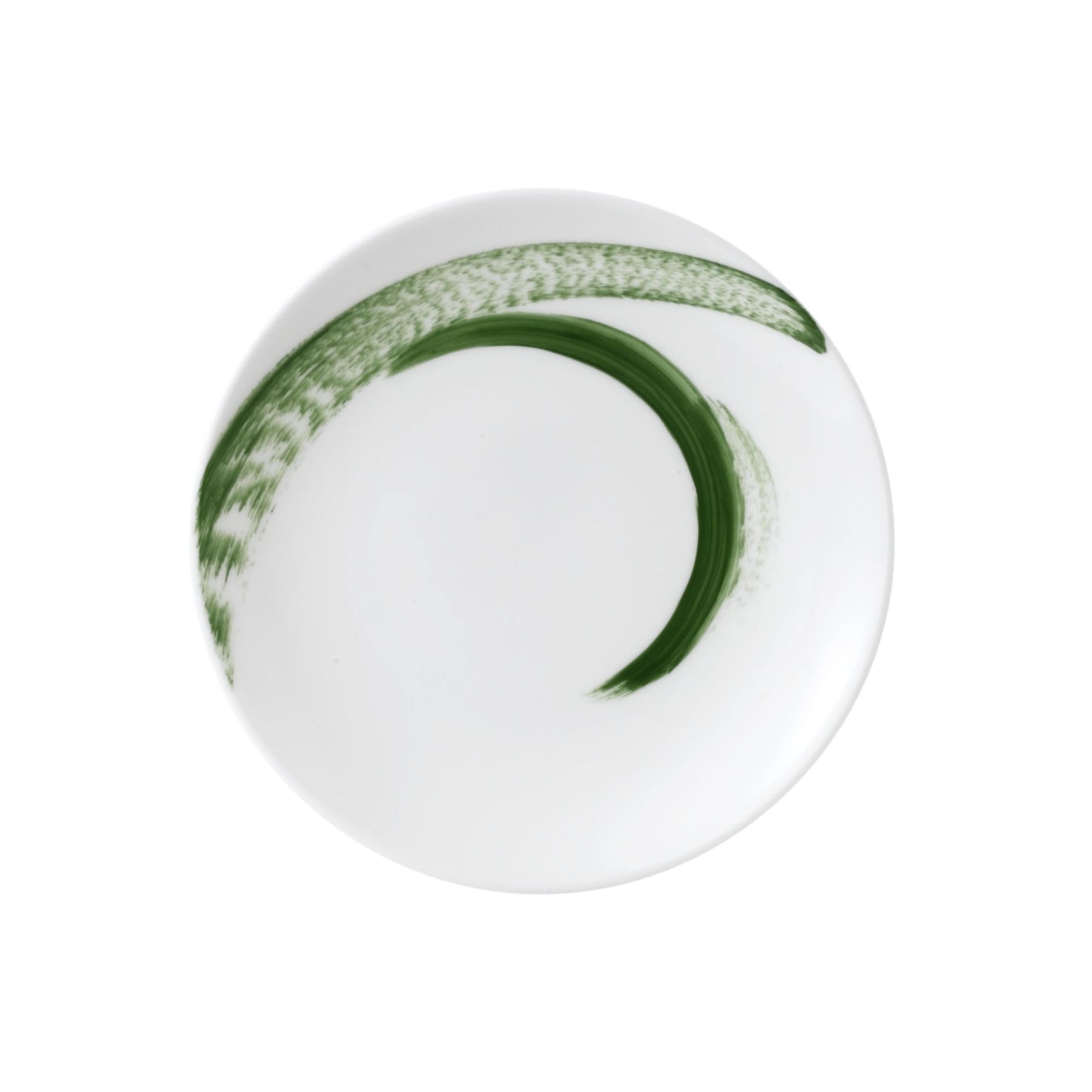 BRUSHSTROKE GREEN DINNERWARE