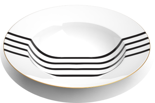 Teatro - Black With Gold Dinnerware