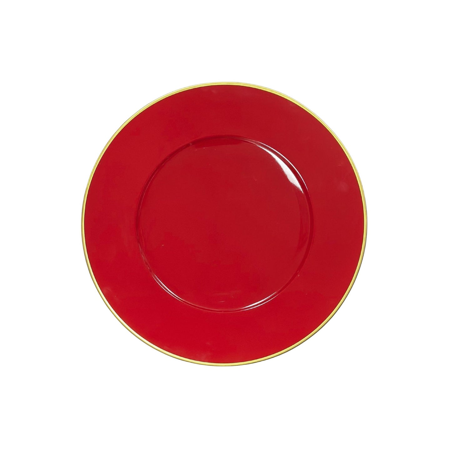 red plate