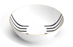 Teatro - Black With Gold Dinnerware