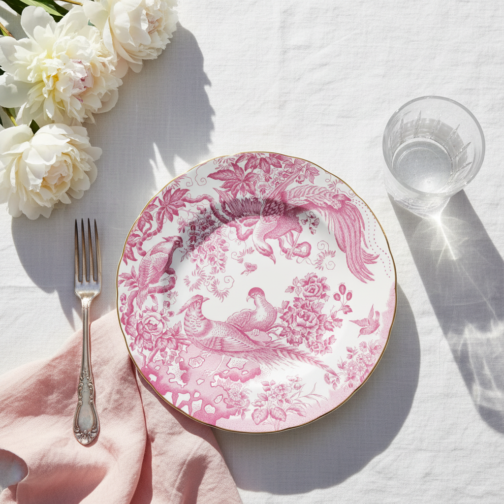 Aves Pink - Accent Plate