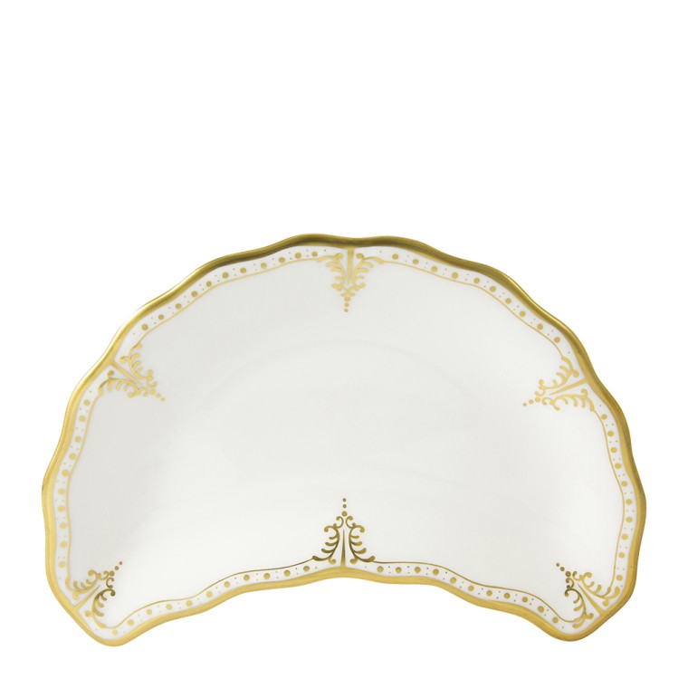 Elizabeth Gold - Crescent Salad Plate