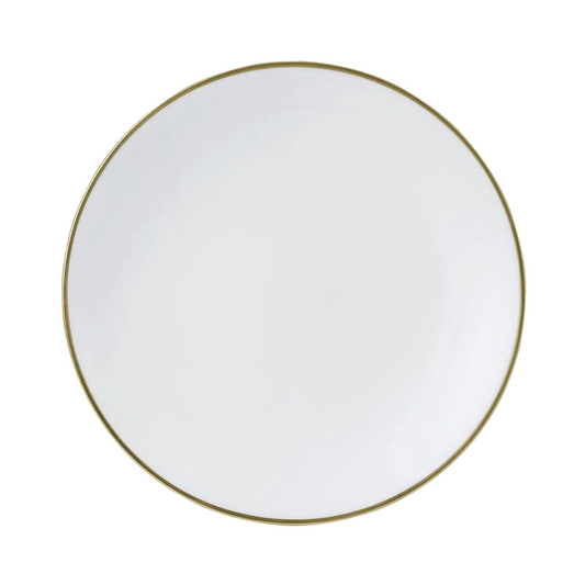 Accentuate Gold Coupe Dinner Plate