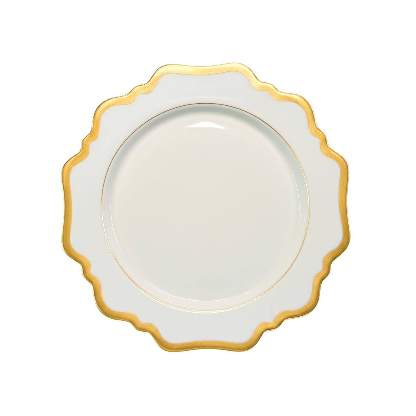 Anna's Palette White Dinner Plate