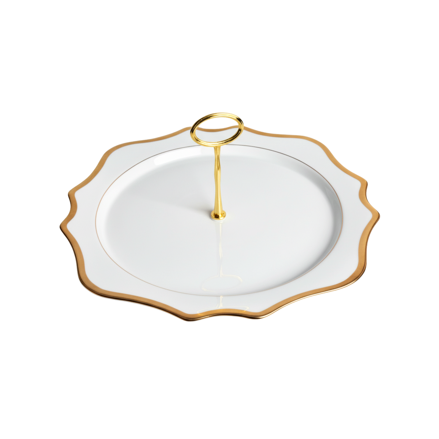 Anna's Palette White 1 Tier Stand