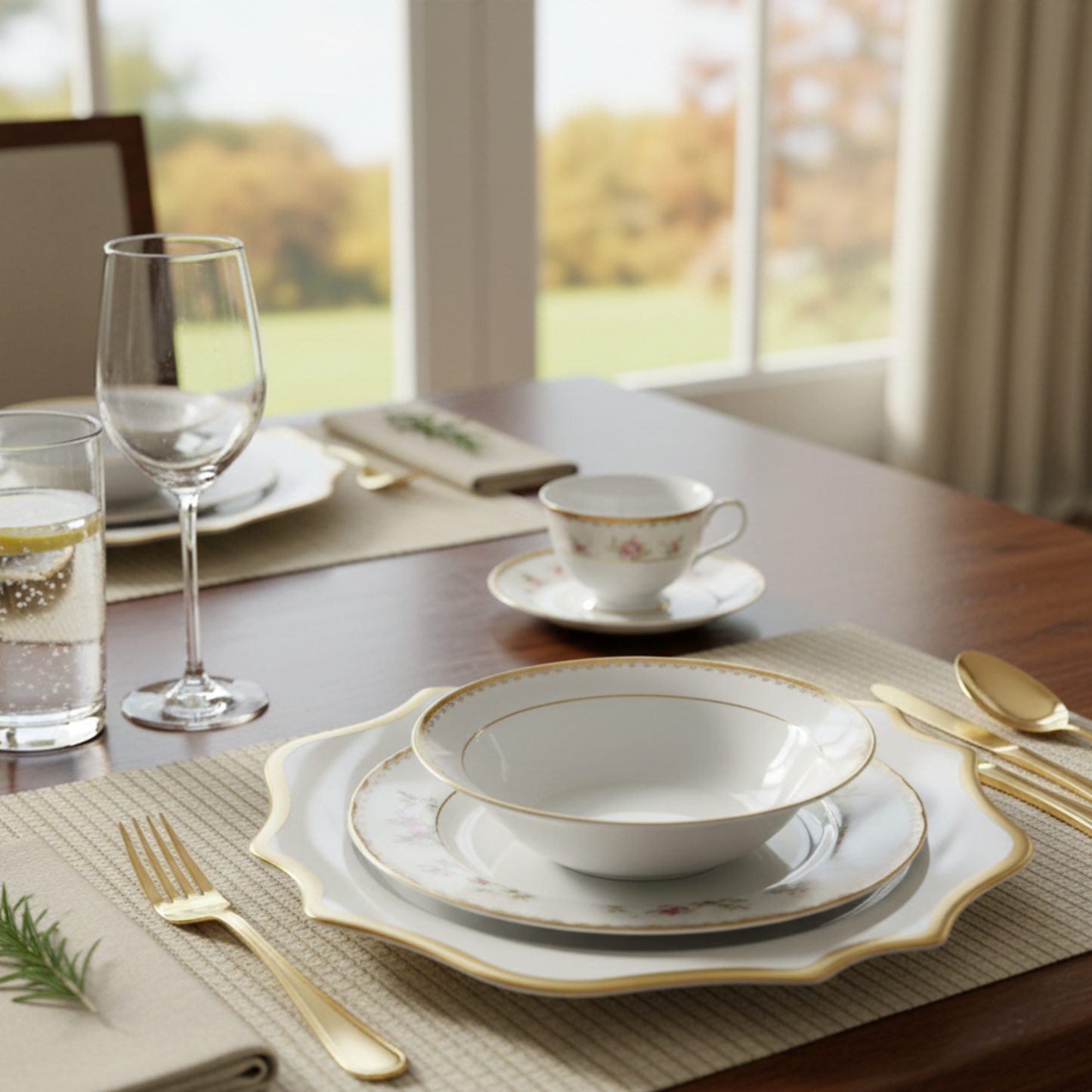 Anna's Palette White Charger