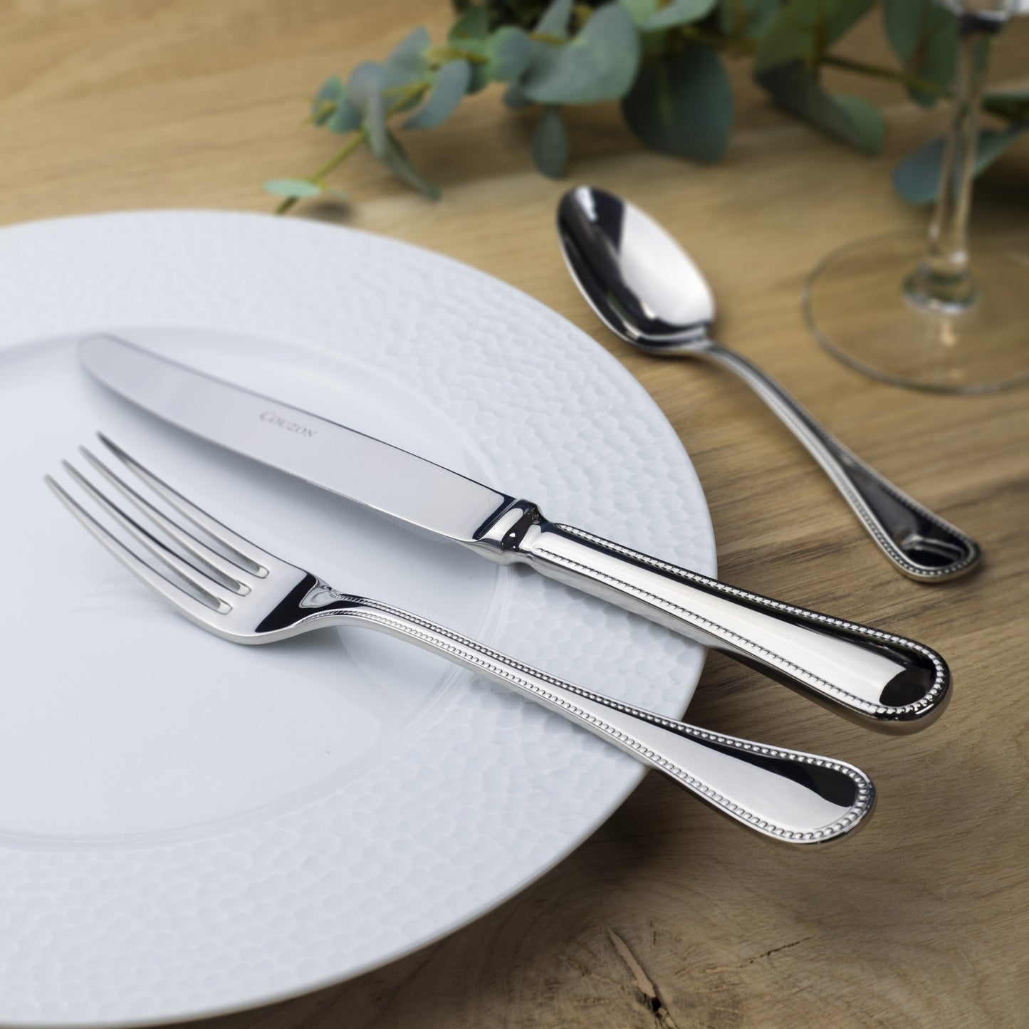 Le Perle Silver Plate - 5 Piece Place Setting