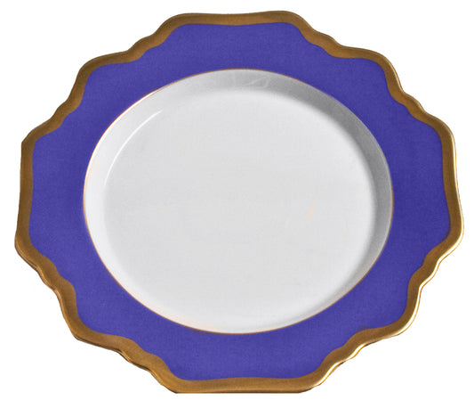 Anna's Palette Indigo Blue Bread & Butter Plate