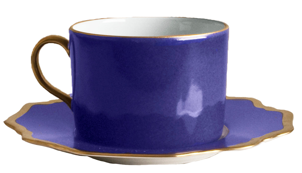 ANNA'S PALETTE - INDIGO BLUE DRINKWARE