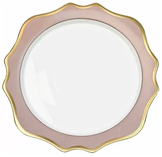 Anna's Palette Dusty Rose Charger