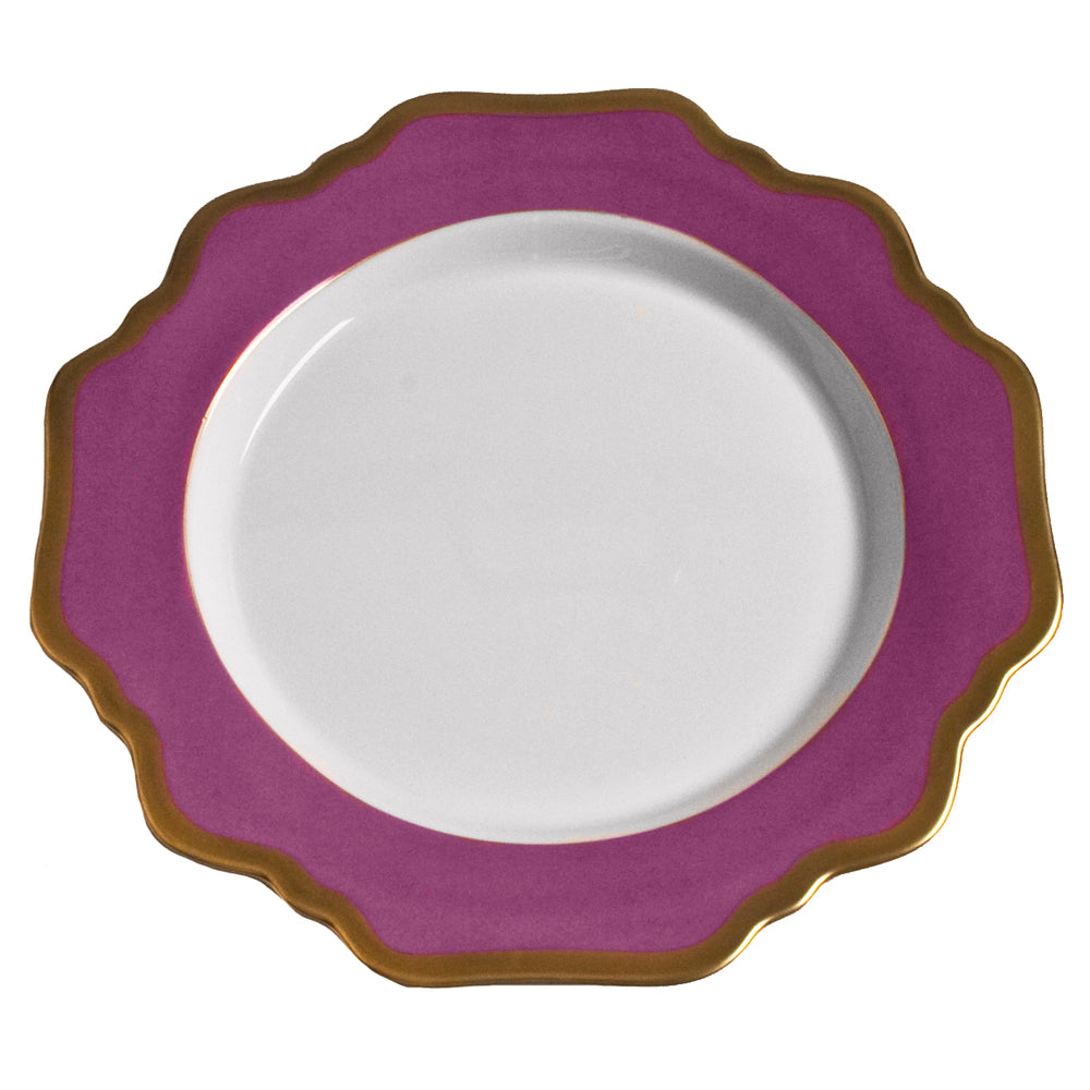 Anna's Palette Purple Orchid Salad Plate