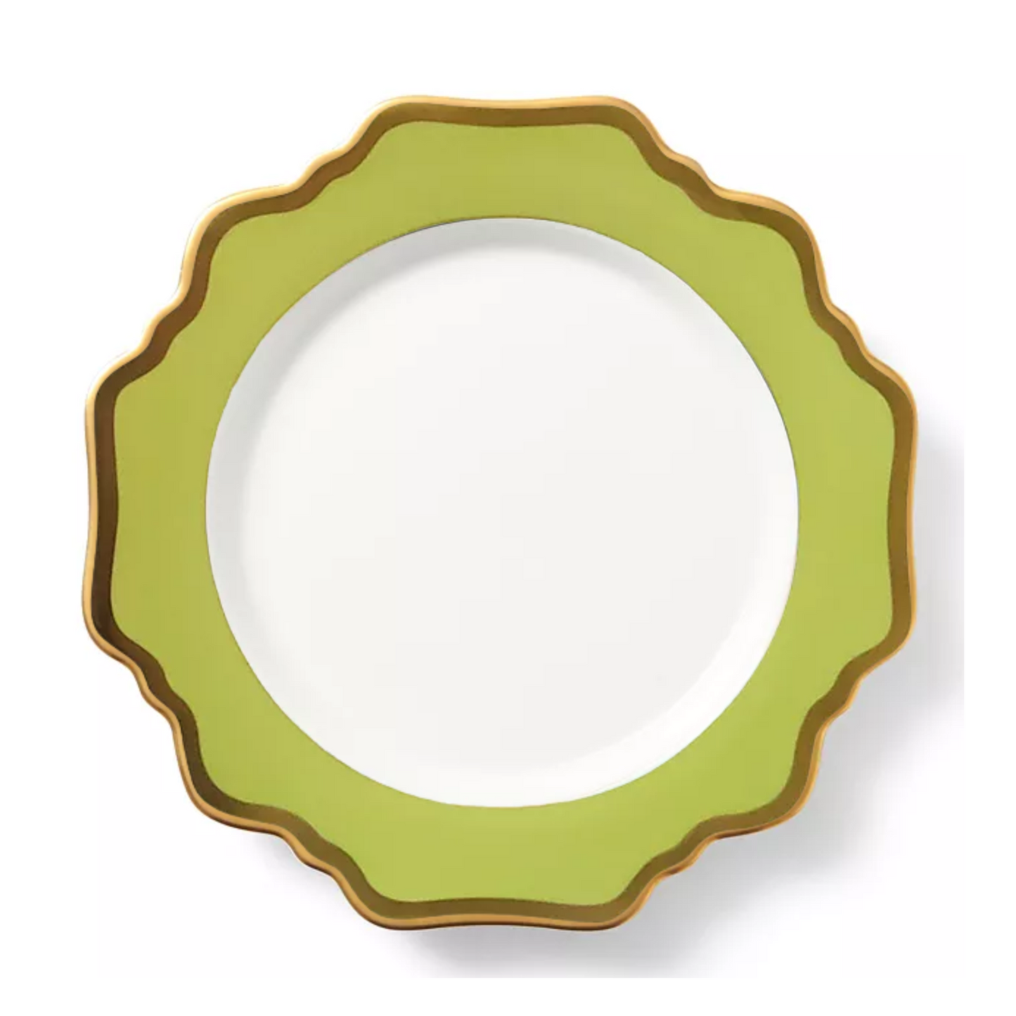 Anna's Palette Summer Green Dinner Plate