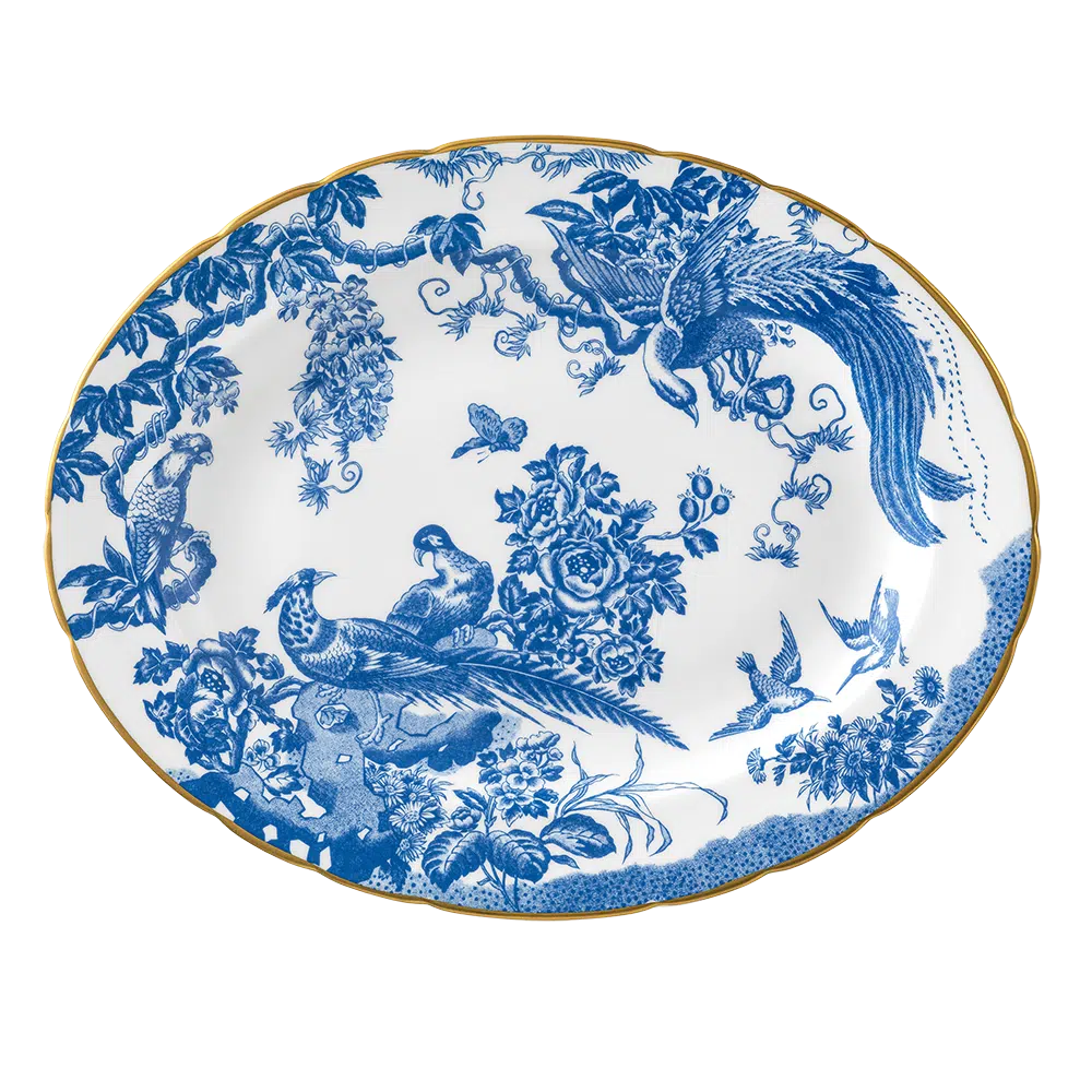 Aves Blue - Oval Platters
