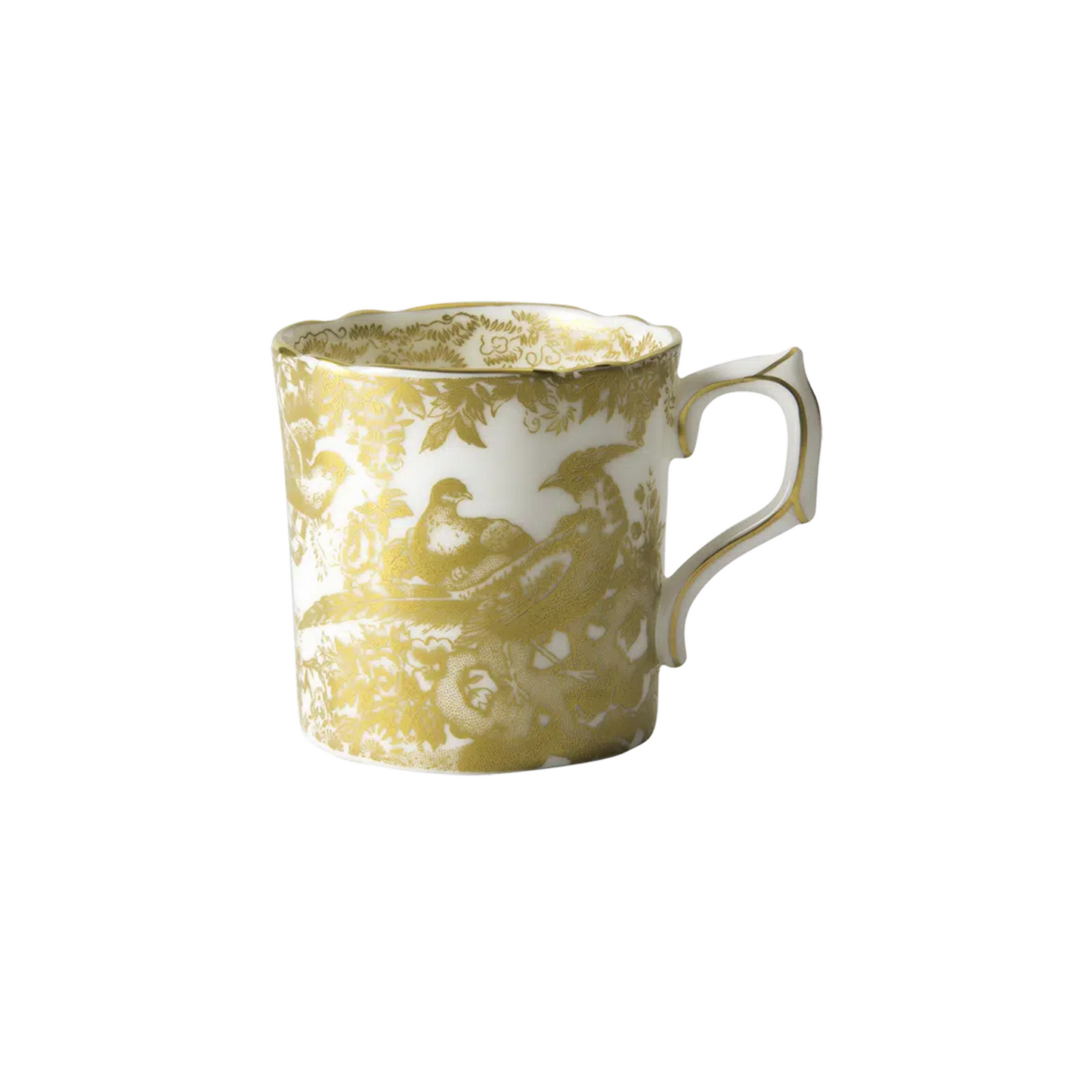 Aves Gold - Coffee Cup & Saucer