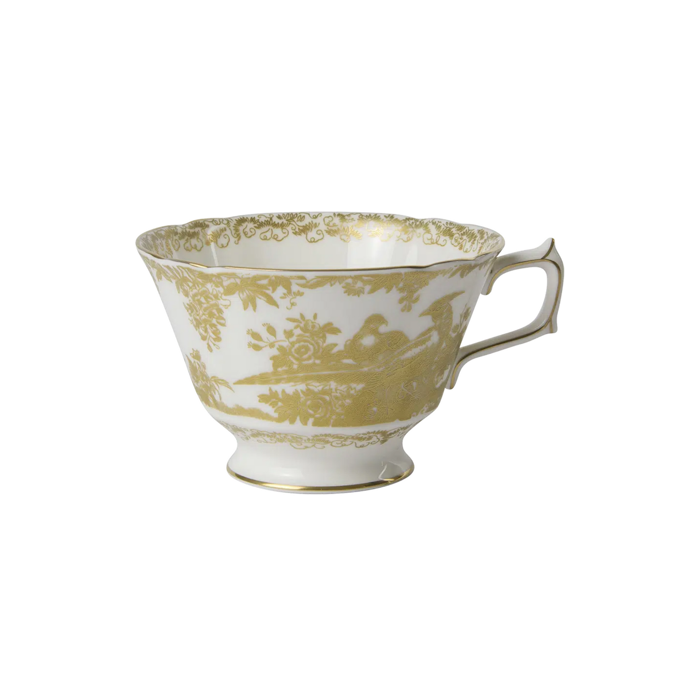 Aves Gold - Breakfast Cup & Saucer