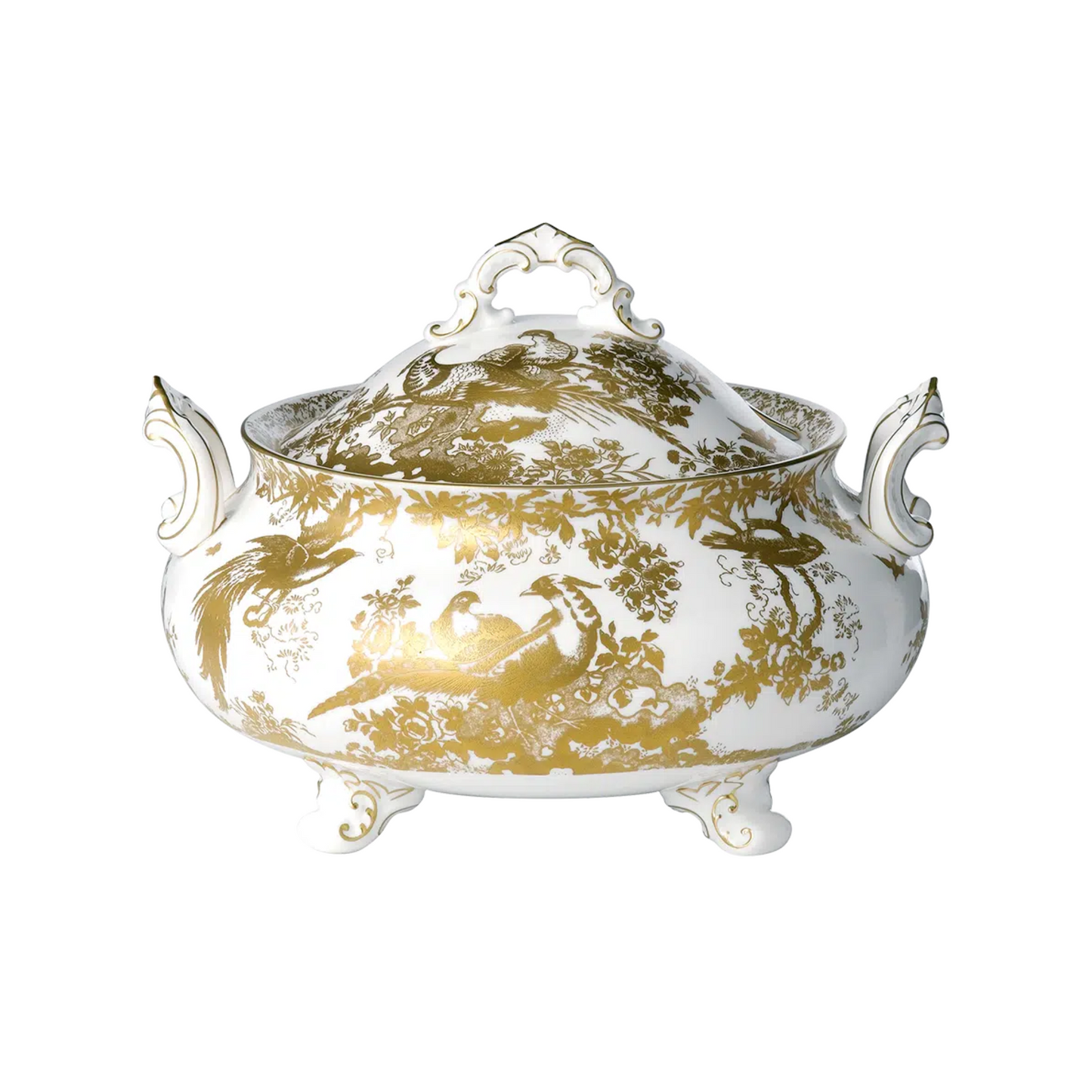 Aves Gold - Soup Tureen & Stand