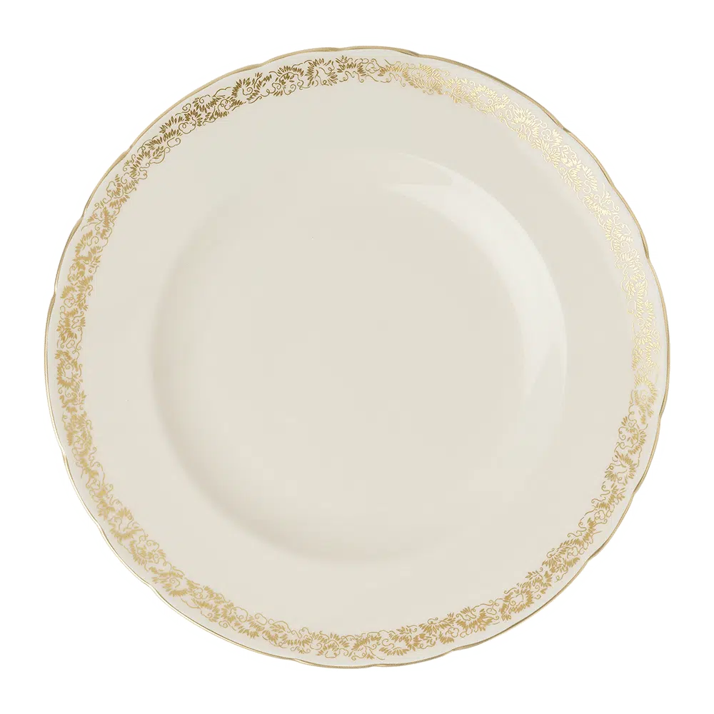 AVES GOLD NARROW BAND DINNERWARE