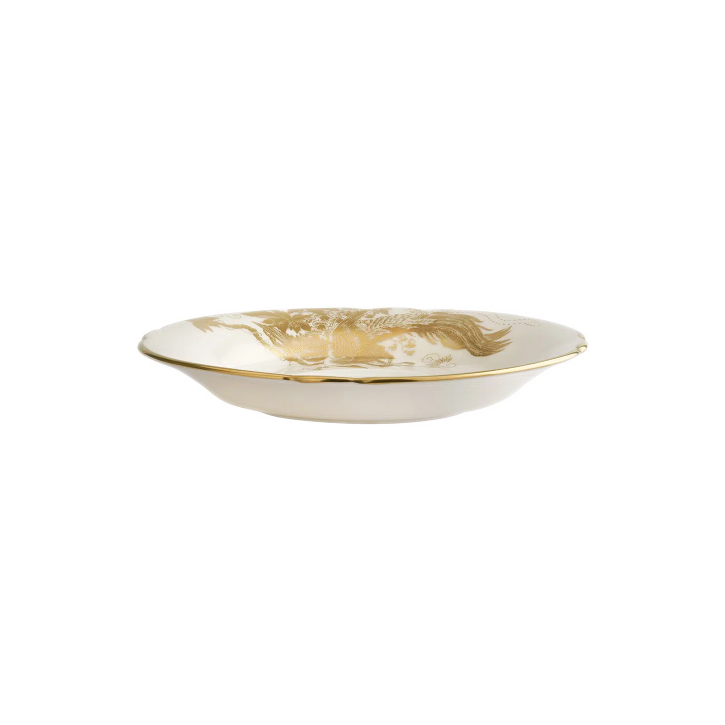 Aves Gold Motif - Tea Cup & Saucer