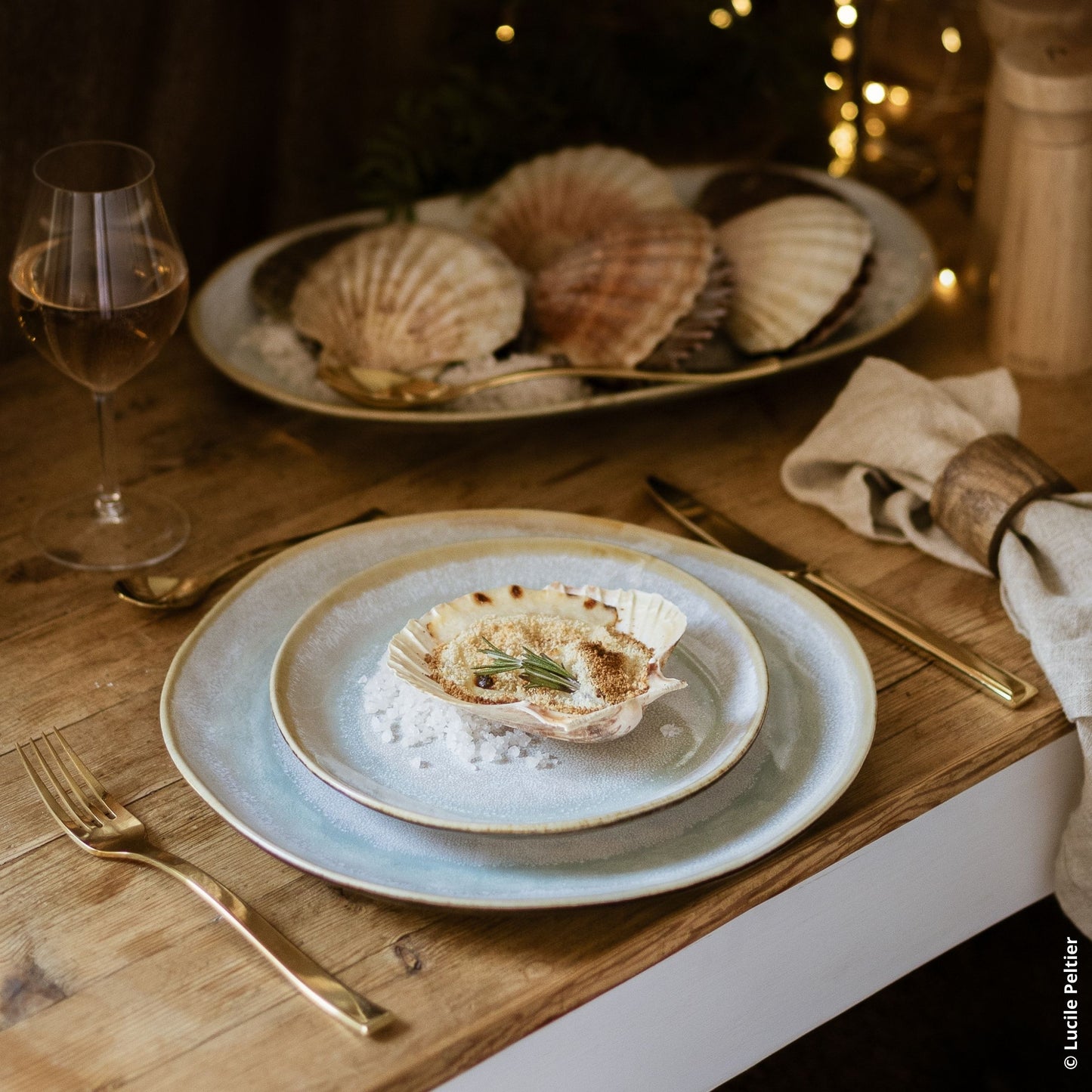 Side PVD Finish - 5 Piece Place Setting
