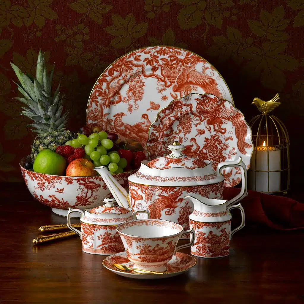 Aves Red - Dinner Plate