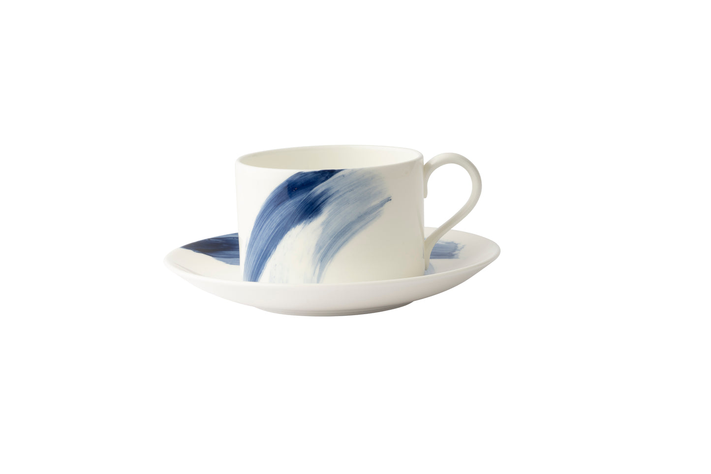 BRUSHSTROKE BLUE DRINKWARE