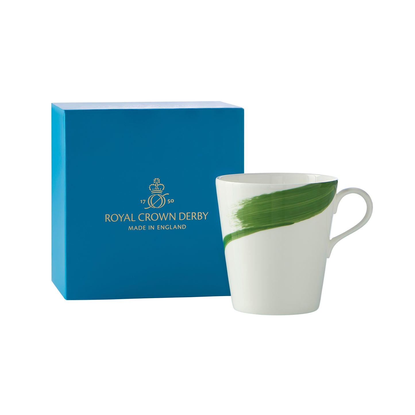 Brushstroke Green Mug